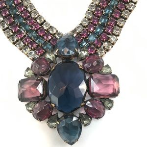 Runway Large Dramatic Designer statement Necklace